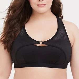 Black Racerback Bralette